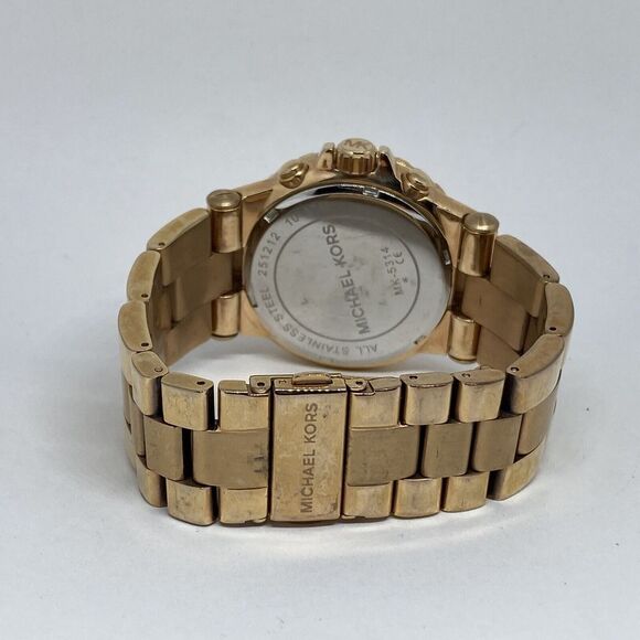 Michael Kors MK-5314 Womens Stainless Steel Analog Dial Quartz Wrist Watch WFH85 - Picture 10 of 12
